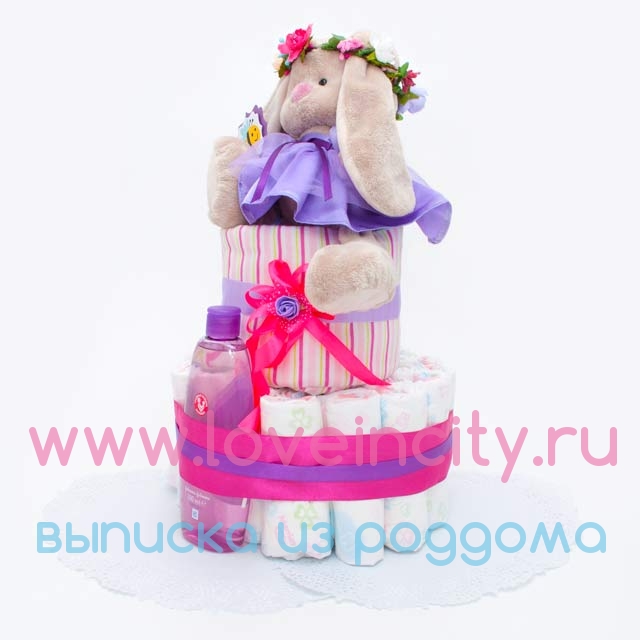Игрушки подарки из памперсов и игрушек