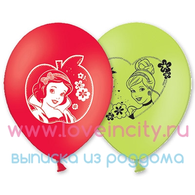 фото Набор воздушных шаров &quot;Принцессы Disney&quot; 10 штук