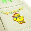 фото Красивое панно с кармашками на кроватку малыша "Мишутка"