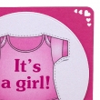     "It's a girl" (  )