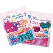 фото Комплект конвертов для денежных подарков "Сберегательная книжка" (для девочки)