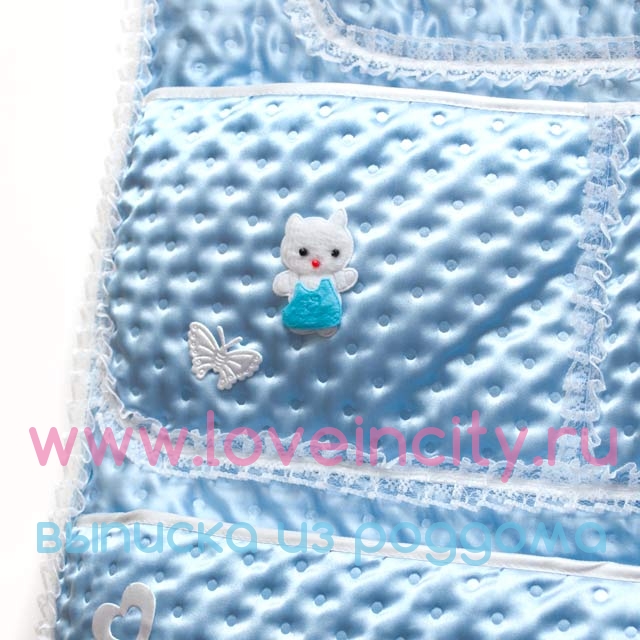 фото Панно с кармашками для кроватки новорожденного мальчика
