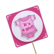     "It's a girl" (  )